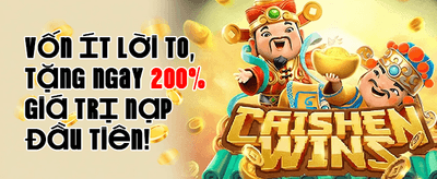 Thưởng Chào Mừng 100% Nạp Đầu promotion